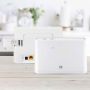 Huawei B311-221 draadloze router Gigabit Ethernet Single-band (2.4 GHz) 4G Wit (51060DYE) thumbnail
