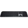 Logitech MX Keys S for Mac toetsenbord Kantoor RF-draadloos + Bluetooth QWERTY US International Aluminium, Zwart (920-011637) thumbnail