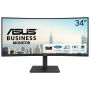 ASUS VA34VCPSR computer monitor 86,4 cm (34") 3440 x 1440 Pixels Wide Quad HD LCD Zwart (90LM08JJ-B02170) thumbnail
