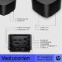 HP Thunderbolt Dock 280W G4 met combokabel (4J0G4ET#ABB) thumbnail