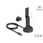 DELOCK Wi-Fi 6E Dualband WLAN USB Adapter (12774) thumbnail