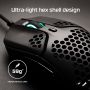HyperX Pulsefire Haste - gamingmuis (zwart) (4P5P9AA) thumbnail