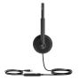 Yealink UH34 Lite Dual Teams Headset Bedraad Hoofdband Kantoor/callcenter USB Type-A Zwart (1308160) thumbnail