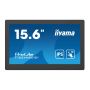 iiyama T1624MSC-B1 computer monitor 39,6 cm (15.6") 1920 x 1080 Pixels Full HD LED Touchscreen Zwart (T1624MSC-B1) thumbnail