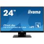 iiyama ProLite T2454MSC-B1AG computer monitor 60,5 cm (23.8") 1920 x 1080 Pixels Full HD LED Touchscreen Multi-gebruiker Zwart (T2454MSC-B1AG) thumbnail