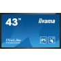 iiyama T4362AS-B1 beeldkrant Interactief flatscreen 108 cm (42.5") IPS 500 cd/m² 4K Ultra HD Zwart Touchscreen Type processor Android 8.0 24/7 (T4362AS-B1) thumbnail