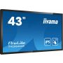 iiyama T4362AS-B1 beeldkrant Interactief flatscreen 108 cm (42.5") IPS 500 cd/m² 4K Ultra HD Zwart Touchscreen Type processor Android 8.0 24/7 (T4362AS-B1) thumbnail
