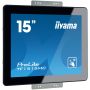iiyama TF1515MC-B2 computer monitor 38,1 cm (15") 1024 x 768 Pixels XGA LED Touchscreen Zwart (TF1515MC-B2) thumbnail