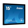 iiyama ProLite TF1534MC-B7X computer monitor 38,1 cm (15") 1024 x 768 Pixels XGA LED Touchscreen Multi-gebruiker Zwart (TF1534MC-B7X) thumbnail