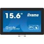 iiyama ProLite TF1615MC-B1 computer monitor 39,6 cm (15.6") 1920 x 1080 Pixels Full HD Touchscreen Zwart (TF1615MC-B1) thumbnail
