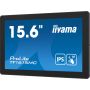 iiyama ProLite TF1615MC-B1 computer monitor 39,6 cm (15.6") 1920 x 1080 Pixels Full HD Touchscreen Zwart (TF1615MC-B1) thumbnail