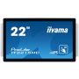 iiyama ProLite TF2215MC-B2 computer monitor 54,6 cm (21.5") 1920 x 1080 Pixels Full HD LED Touchscreen Multi-gebruiker Zwart (TF2215MC-B2) thumbnail