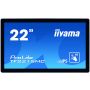 iiyama ProLite TF2215MC-B2 computer monitor 54,6 cm (21.5") 1920 x 1080 Pixels Full HD LED Touchscreen Multi-gebruiker Zwart (TF2215MC-B2) thumbnail