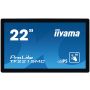 iiyama ProLite TF2215MC-B2 computer monitor 54,6 cm (21.5") 1920 x 1080 Pixels Full HD LED Touchscreen Multi-gebruiker Zwart (TF2215MC-B2) thumbnail