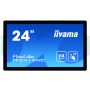 iiyama ProLite TF2415MC-B2 computer monitor 60,5 cm (23.8") 1920 x 1080 Pixels Full HD LCD Touchscreen Multi-gebruiker Zwart (TF2415MC-B2) thumbnail
