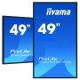 iiyama ProLite TF4939UHSC-B1AG computer monitor 124,5 cm (49") 3840 x 2160 Pixels 4K Ultra HD LED Touchscreen Multi-gebruiker Zwart (TF4939UHSC-B1AG) thumbnail