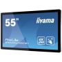 iiyama ProLite TF5539UHSC-B1AG computer monitor 139,7 cm (55") 3840 x 2160 Pixels 4K Ultra HD LED Touchscreen Multi-gebruiker Zwart (TF5539UHSC-B1AG) thumbnail