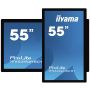 iiyama ProLite TF5539UHSC-B1AG computer monitor 139,7 cm (55") 3840 x 2160 Pixels 4K Ultra HD LED Touchscreen Multi-gebruiker Zwart (TF5539UHSC-B1AG) thumbnail