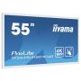 iiyama ProLite TF5539UHSC-W1AG computer monitor 139,7 cm (55") 3840 x 2160 Pixels 4K Ultra HD LED Touchscreen Multi-gebruiker Wit (TF5539UHSC-W1AG) thumbnail