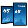 iiyama TF6539UHSC-B1AG beeldkrant Interactief flatscreen 165,1 cm (65") LCD 500 cd/m² 4K Ultra HD Zwart Touchscreen (TF6539UHSC-B1AG) thumbnail