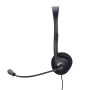 Trust 24659 hoofdtelefoon/headset Bedraad Hoofdband Oproepen/muziek Zwart (24659) thumbnail