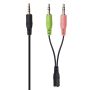 Trust 24659 hoofdtelefoon/headset Bedraad Hoofdband Oproepen/muziek Zwart (24659) thumbnail