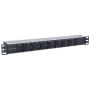 Intellinet Energiedistributie-eenheden (PDU) 19" 1U, 8-voudig EU, C13-uitgangen, C20-ingang achterzijde, anti-shedding, afneembaar netsnoer 2 m, rackmontage, 3 jaar garantie (163651) thumbnail