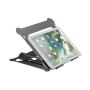 ACT Laptopstandaard, aluminium, inklapbaar, traploos in hoogte verstelbaar (AC8140) thumbnail