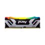 Kingston Technology FURY 48GB 8400MT/s DDR5 CL40 CUDIMM (set van 2) Renegade RGB Silver XMP (KF584CU40RSAK2-48) thumbnail