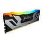 Kingston Technology FURY 48GB 8400MT/s DDR5 CL40 CUDIMM (set van 2) Renegade RGB Silver XMP (KF584CU40RSAK2-48) thumbnail