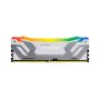 Kingston Technology FURY 48GB 8400MT/s DDR5 CL40 CUDIMM (set van 2) Renegade RGB White XMP (KF584CU40RWAK2-48) thumbnail