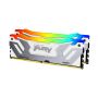 Kingston Technology FURY 48GB 8400MT/s DDR5 CL40 CUDIMM (set van 2) Renegade RGB White XMP (KF584CU40RWAK2-48) thumbnail