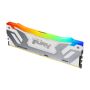 Kingston Technology FURY 48GB 8400MT/s DDR5 CL40 CUDIMM (set van 2) Renegade RGB White XMP (KF584CU40RWAK2-48) thumbnail