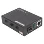 Intellinet 508216 netwerk media converter 1000 Mbit/s Zwart (508216) thumbnail