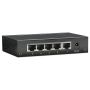 Intellinet 5-Port Fast Ethernet Office Switch Fast Ethernet (10/100) Zwart (523301) thumbnail