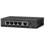 Intellinet 5-Port Fast Ethernet Office Switch Fast Ethernet (10/100) Zwart (523301) thumbnail