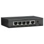 Intellinet 5-Port Fast Ethernet Office Switch Fast Ethernet (10/100) Zwart (523301) thumbnail