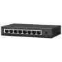 Intellinet 8-Port Fast Ethernet Office Switch Fast Ethernet (10/100) Zwart (523318) thumbnail