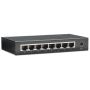 Intellinet 8-Port Fast Ethernet Office Switch Fast Ethernet (10/100) Zwart (523318) thumbnail