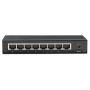 Intellinet 8-Port Fast Ethernet Office Switch Fast Ethernet (10/100) Zwart (523318) thumbnail