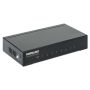 Intellinet 8-poorts Gigabit Ethernet netwerk switch, desktopuitvoering, metalen behuizing, IEEE 802.3az energiezuinig ethernet, 3 jaar garantie (530347) thumbnail