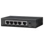 Intellinet 5-poorts Gigabit Ethernet netwerk switch, desktopuitvoering, metalen behuizing, IEEE 802.3az energiezuinig ethernet, 3 jaar garantie (530378) thumbnail