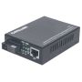 Intellinet 545068 netwerk media converter 1000 Mbit/s Single-mode Zwart (545068) thumbnail