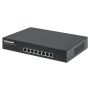 Intellinet 8-poorts Gigabit Ethernet PoE+ netwerk switch, 8x PoE-poorten, IEEE 802.3at/af conform, endspan, desktopuitvoering, 3 jaar garantie (560641) thumbnail