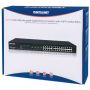 Intellinet 560900 netwerk-switch Managed L2 Gigabit Ethernet (10/100/1000) Power over Ethernet (PoE) 1U Zwart (560900) thumbnail