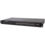 Intellinet 24-poorts Gigabit web-smart netwerk switch, 24x RJ45 10/100/1000 Mbps + 4x SFP-uplink, VLAN-ondersteuning, rackmontage, metalen behuizing, 3 jaar garantie (560917) thumbnail