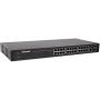 Intellinet 24-poorts Gigabit web-smart netwerk switch, 24x RJ45 10/100/1000 Mbps + 4x SFP-uplink, VLAN-ondersteuning, rackmontage, metalen behuizing, 3 jaar garantie (560917) thumbnail