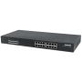 Intellinet 560993 netwerk-switch Unmanaged L2 Gigabit Ethernet (10/100/1000) Power over Ethernet (PoE) 1U Zwart (560993) thumbnail