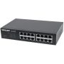 Intellinet 561068 netwerk-switch Unmanaged L2 Gigabit Ethernet (10/100/1000) 1U Zwart (561068) thumbnail