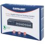 Intellinet 561068 netwerk-switch Unmanaged L2 Gigabit Ethernet (10/100/1000) 1U Zwart (561068) thumbnail